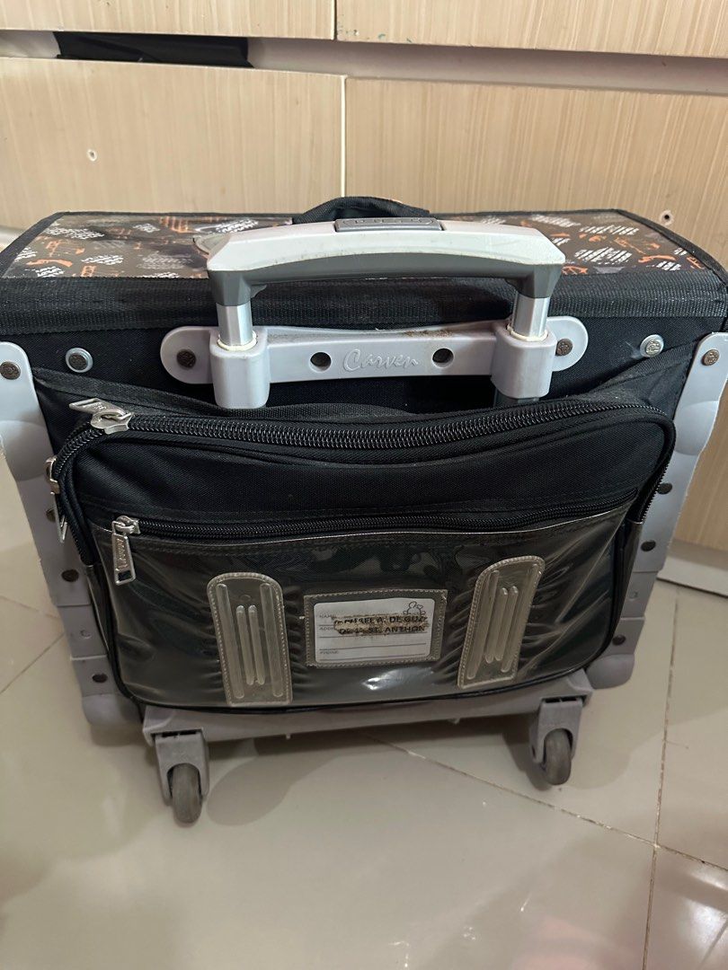 Original Roby Rabbit Trolley Bag (Category: Babies & Kids Fashion) located in Quezon City. Submitted by grcollections (Listing ID 1311749678, Image 2). Description: Original Roby Rabbit Box Type Trolley Bag - Large size used but not abused needs cleaning bought at 5k++ .