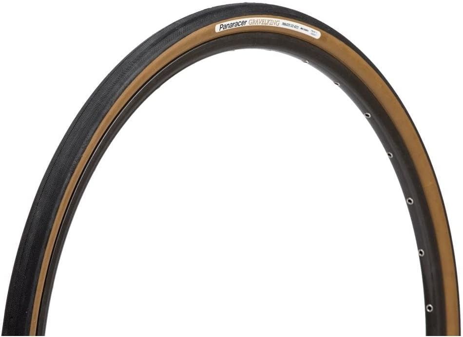Panaracer Gravel King Gravel Tire Bike 700x23 Black Tread Brown Sidewall