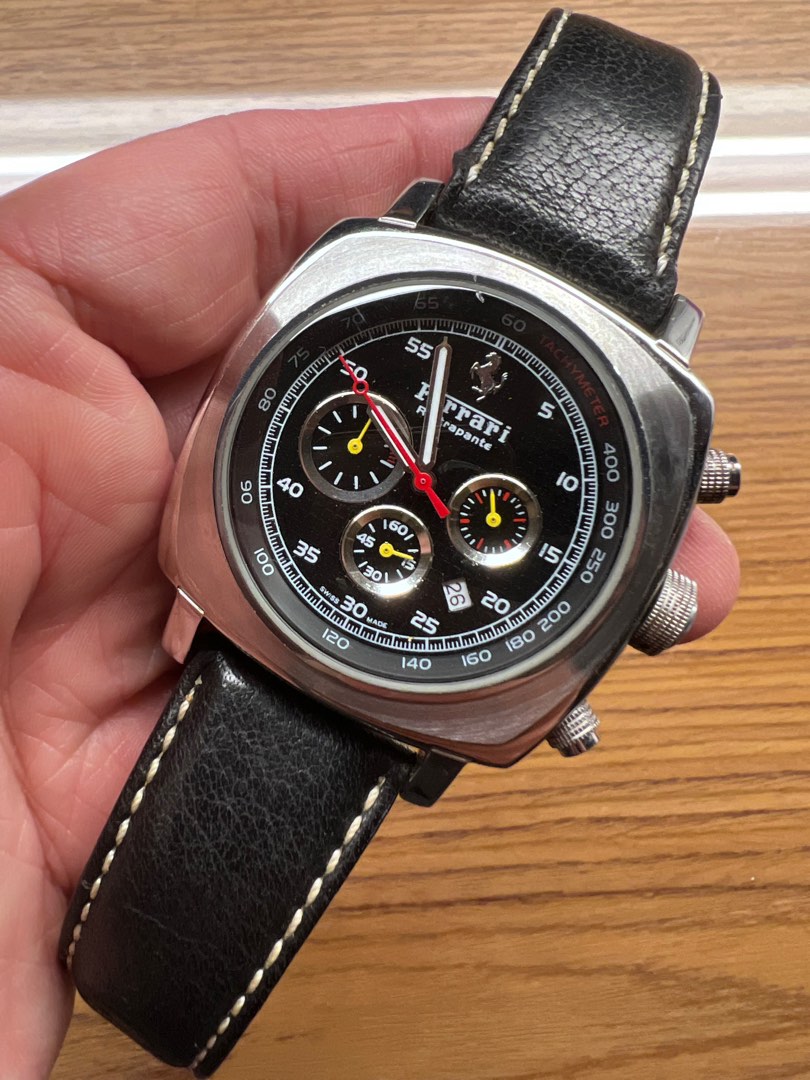 Ferrari rattrapante watch top