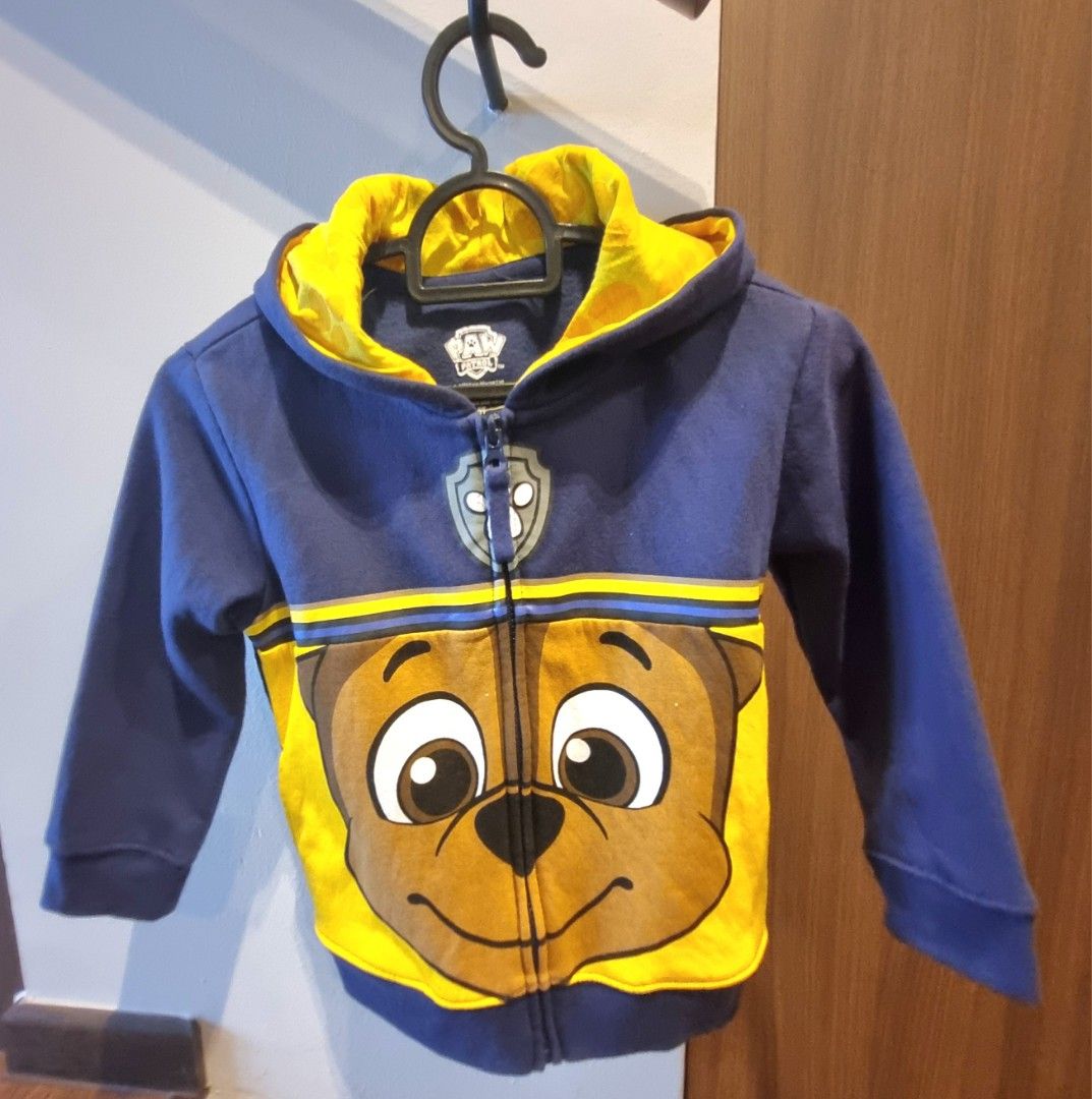 Paw Patrol Kid s Hoodie Jacket Size 5T Original Nickelodeon Apparel Babies Kids Babies Kids Fashion on Carousell
