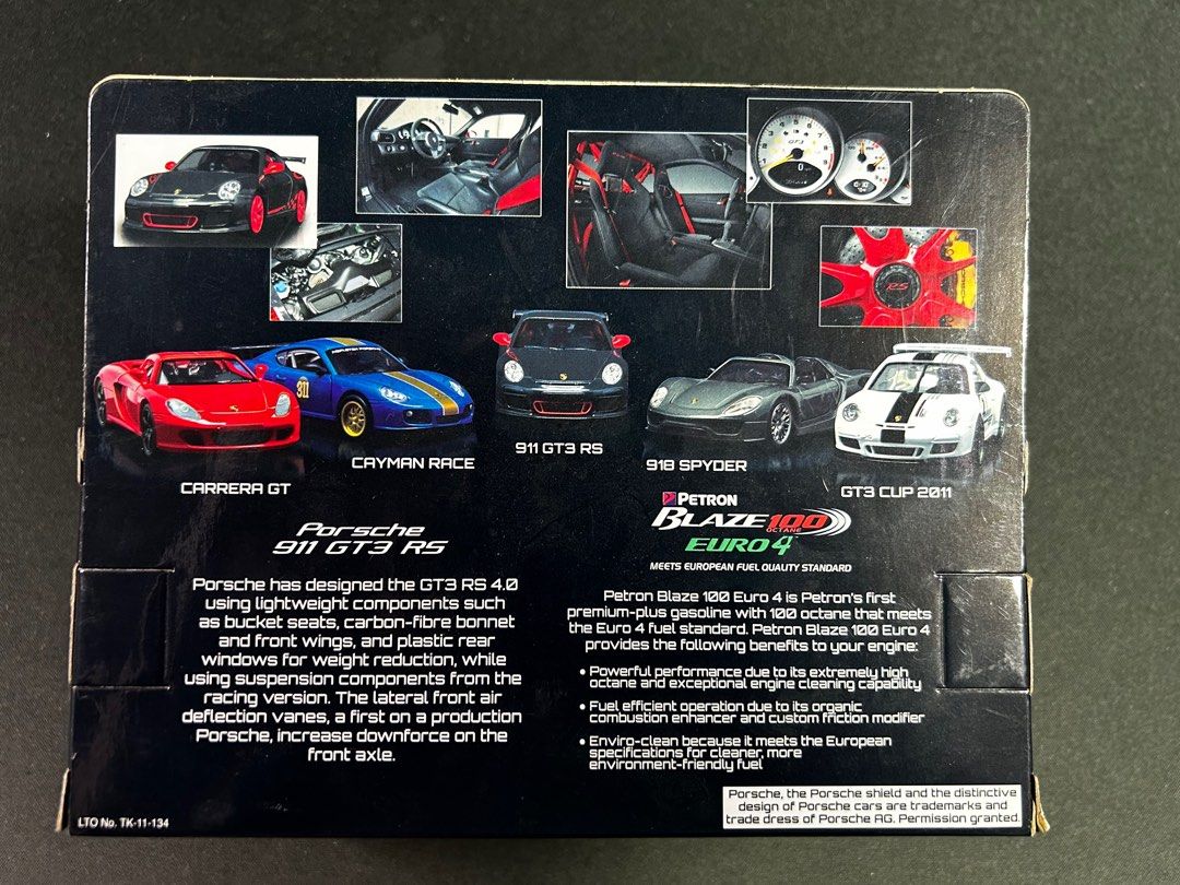 Petron Porsche 911 GT3 RS (Category: Used Cars) located in Manila. Submitted by njroms (Listing ID 1311805749, Image 2). Description: RFS: Decluttering Payment via GCash.