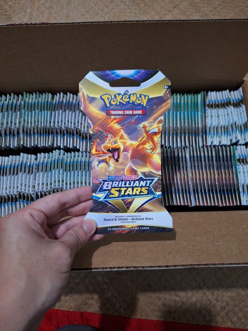 Pokemon Brilliant Stars Sleeved Booster, Hobbies & Toys, Toys & Games on Carousell Pokemon Brilliant Stars Sleeved Booster, Hobbies & Toys, Toys & Games on Carousell