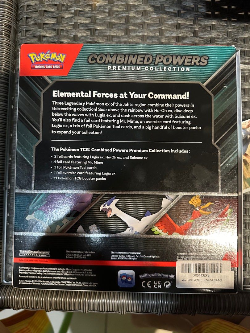 pokemon combined powers premium collection booster packs Pokemon Combined Powers Premium Collection Sealed Case – MHDEALSPLUS