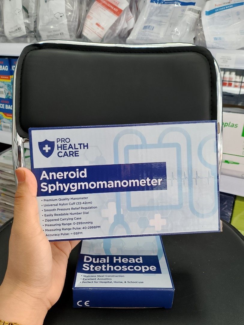 PRO HEALTH CARE ANEROID SPHYGMOMANOMETER, Health & Nutrition, Medical ...