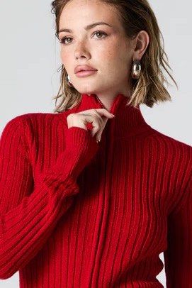 Ralph Lauren Red Knitted Jacket
