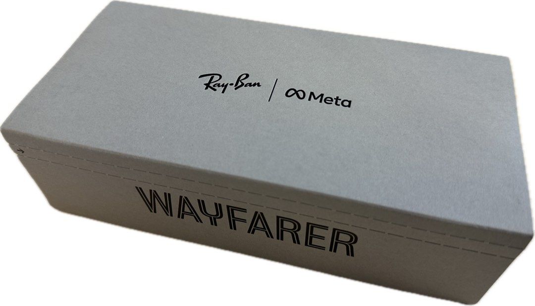 新品未開封 Ray-Ban Meta Wayfarer クリアレンズRAYBAN（（可代