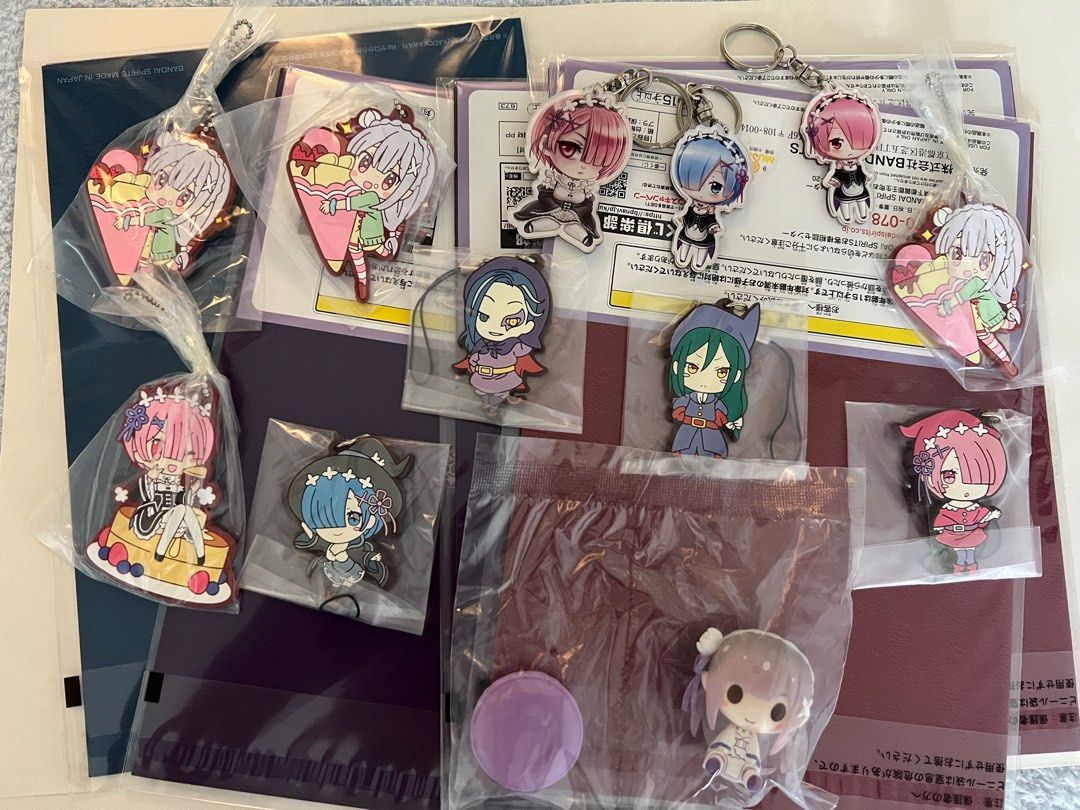 Re zero merchandise, Hobbies & Toys, Stationery & Craft, Art & Prints ...