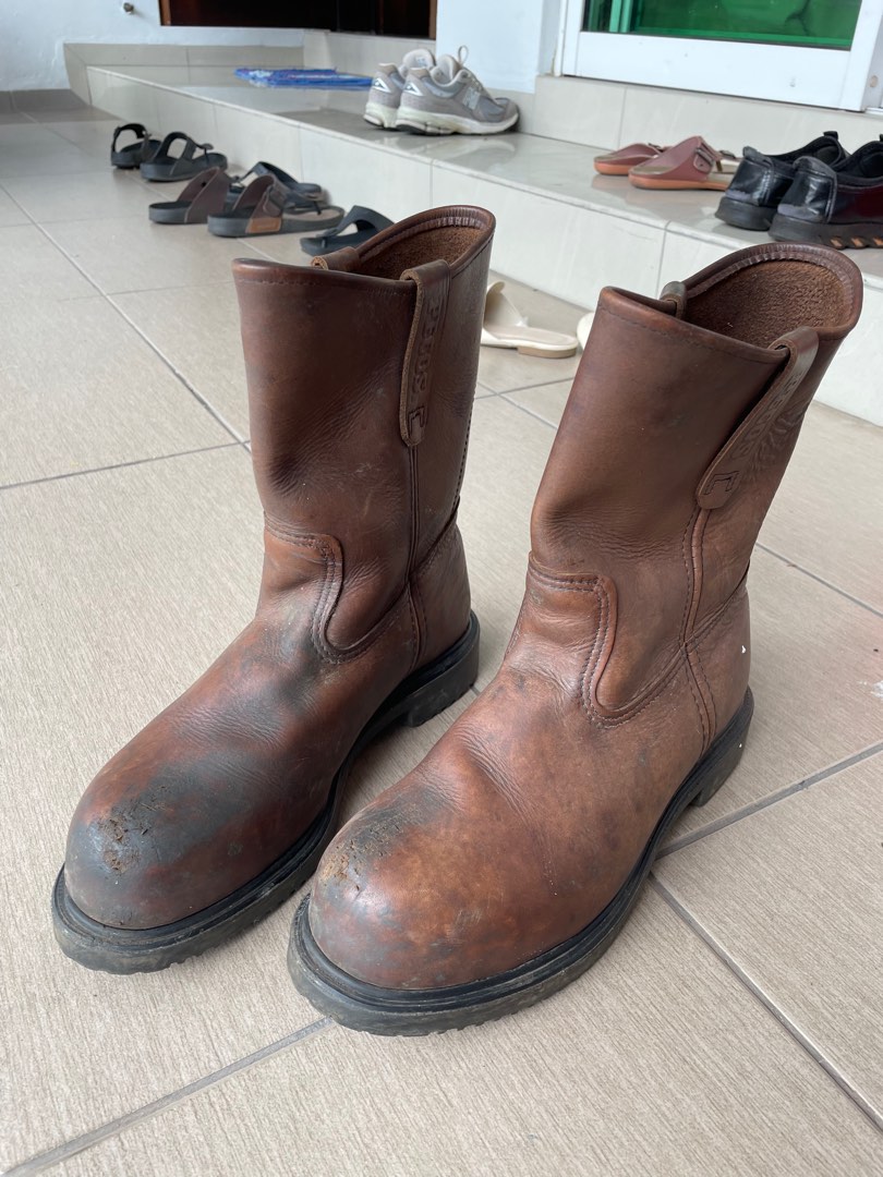 Red Wing 8241 Men s Pecos 9 Inch Pull On Boot Men s Fashion Footwear Boots on Carousell