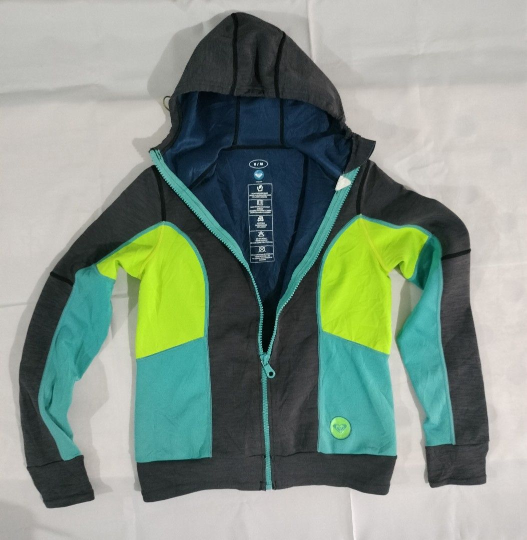 Roxy salt water hoodie wetsuit jacket hotsell