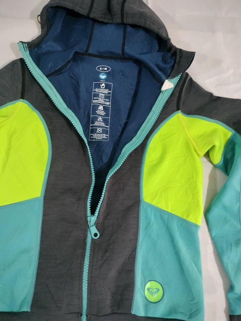 Roxy salt water hoodie wetsuit jacket shop