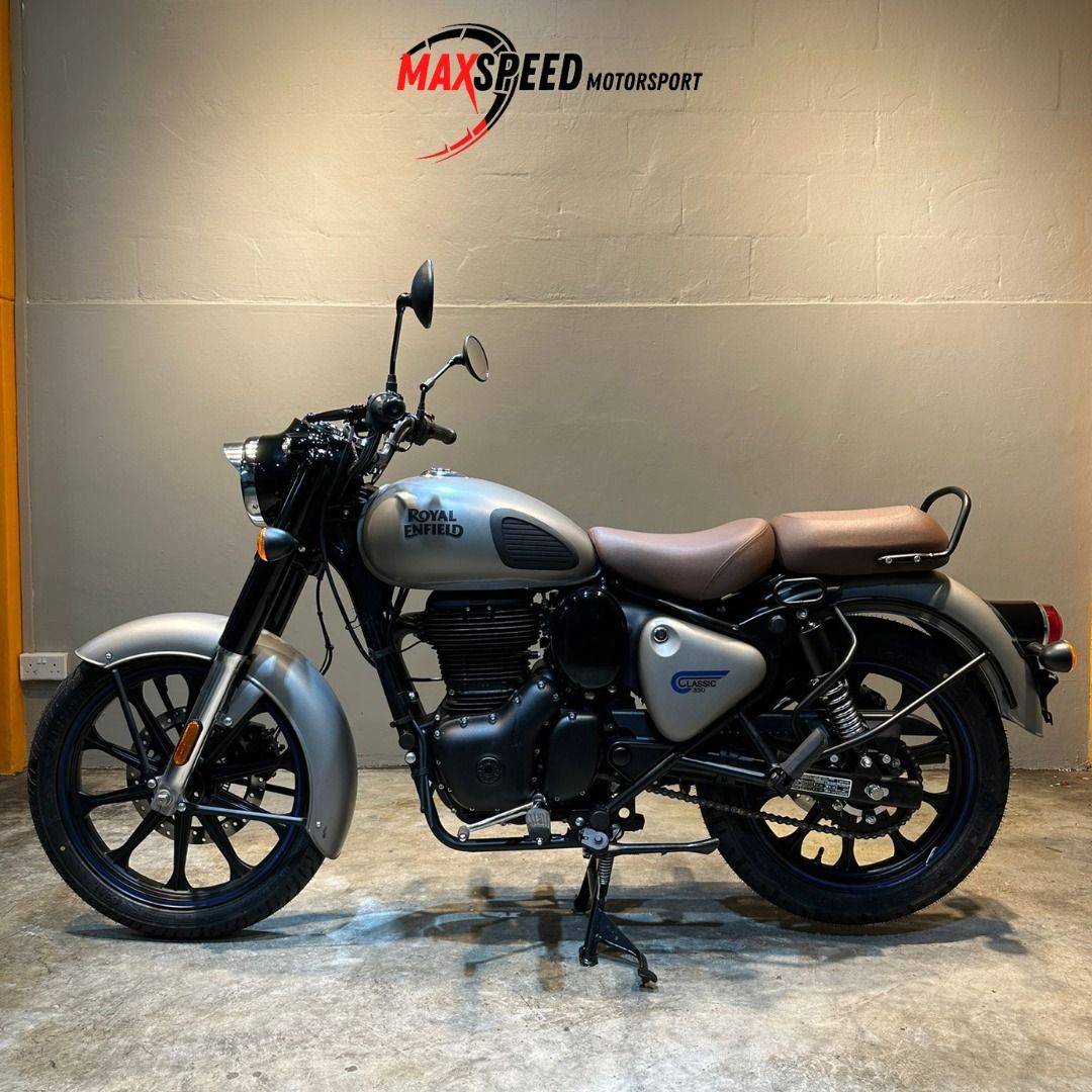 ROYAL ENFIELD CLASSIC 350 NEW ROYALENFIELD CLASSIC350 ABS AUTHORIZED DEALER 2A BIKE ROYAL ENFIELD SINGAPORE AGENT UNIT HUNTER METEOR BULLET CLASSIC 350 CC Motorcycles Motorcycles for Sale Class 2A on ...