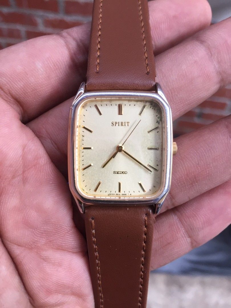 R6-3763 SEIKO SPIRIT 5E31-5B50 クォーツ腕時計 R6-3763 SEIKO SPIRIT 5E31-5B50 クォーツ腕時計