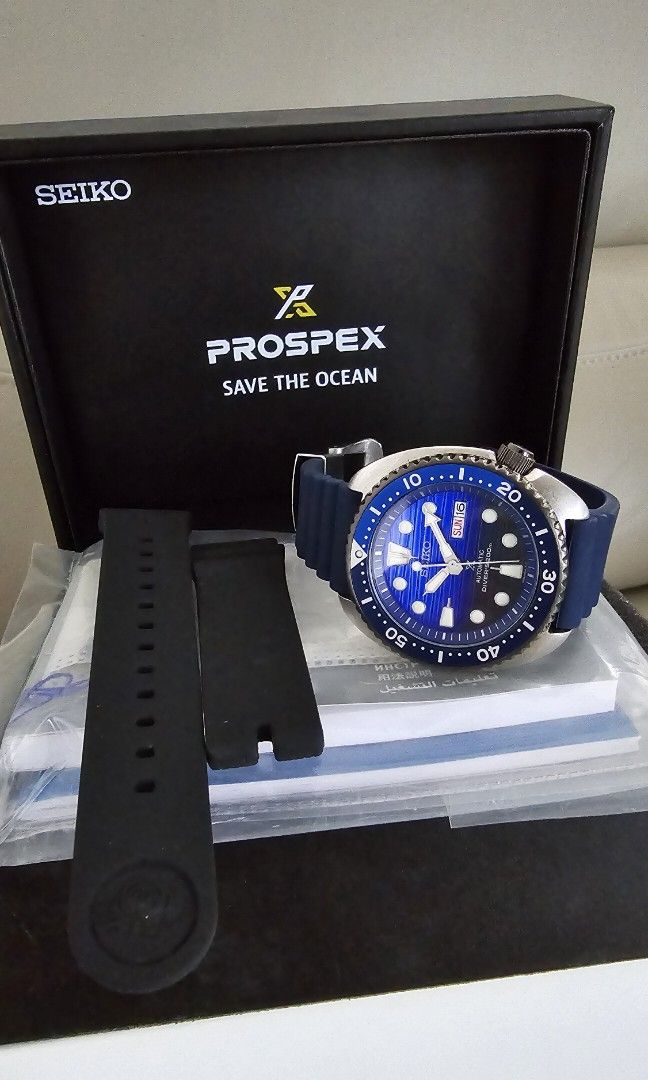 Seiko Turtle Save the Ocean SRPC91K1 Luxury Watches on Carousell
