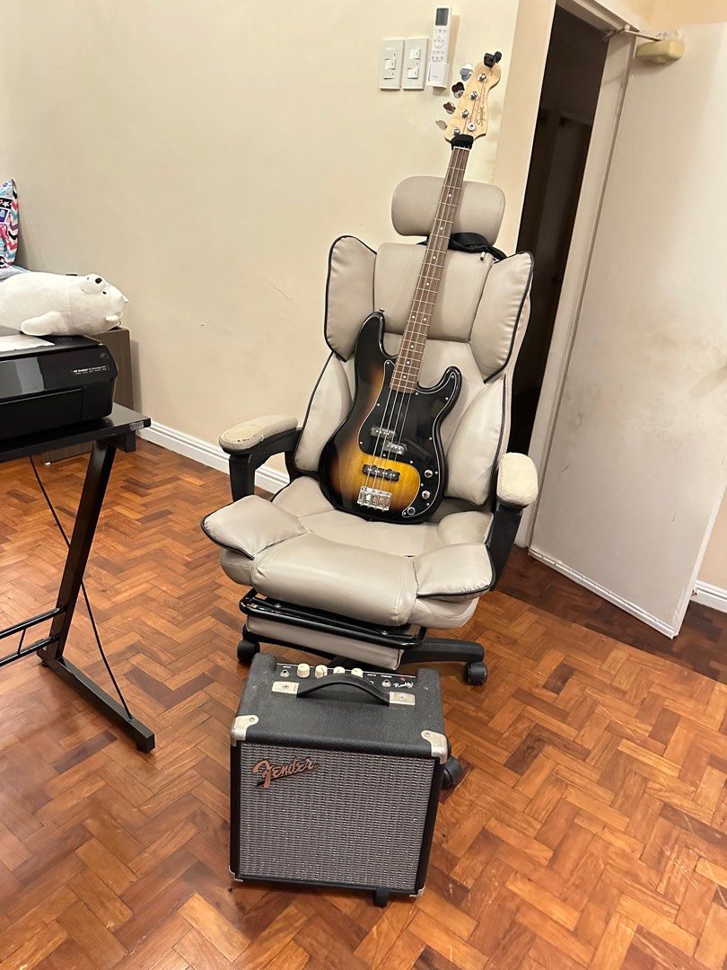 Slightly used Fender Squire Affinity series with Amp! (Category: Musical Instruments) located in Las Pinas. Submitted by jlumi (Listing ID 1311830283, Image 3). Description: Like new! 28,000 to 23,000!!! With amps, guitar case and stand..