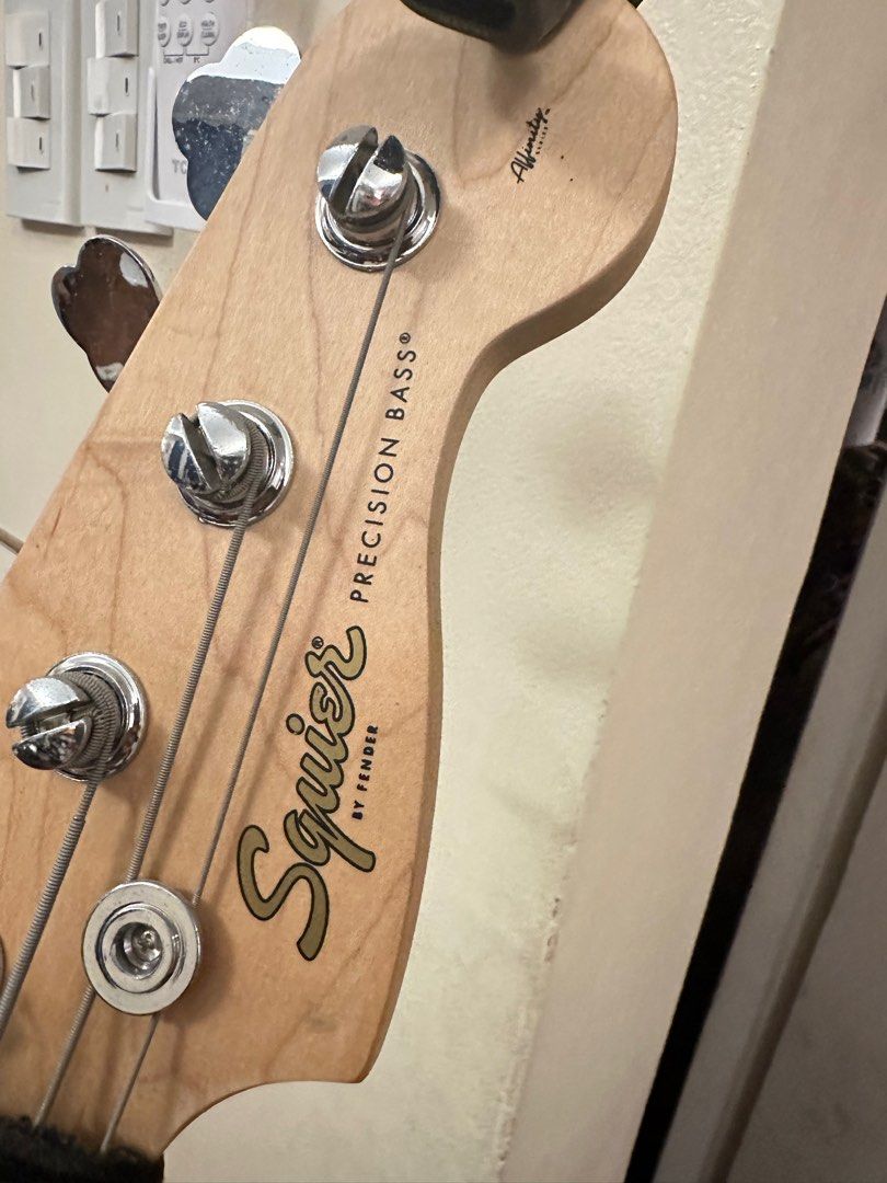 Slightly used Fender Squire Affinity series with Amp! (Category: Musical Instruments) located in Las Pinas. Submitted by jlumi (Listing ID 1311830283, Image 2). Description: Like new! 28,000 to 23,000!!! With amps, guitar case and stand..