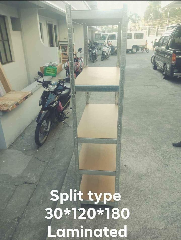 SPLIT TYPE LAMINATED RACK (WHITE), Furniture & Home Living, Furniture ...