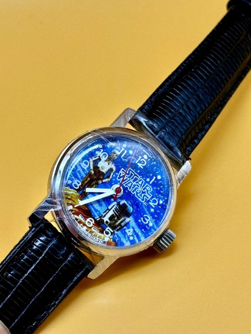 Vintage star wars watch cheap