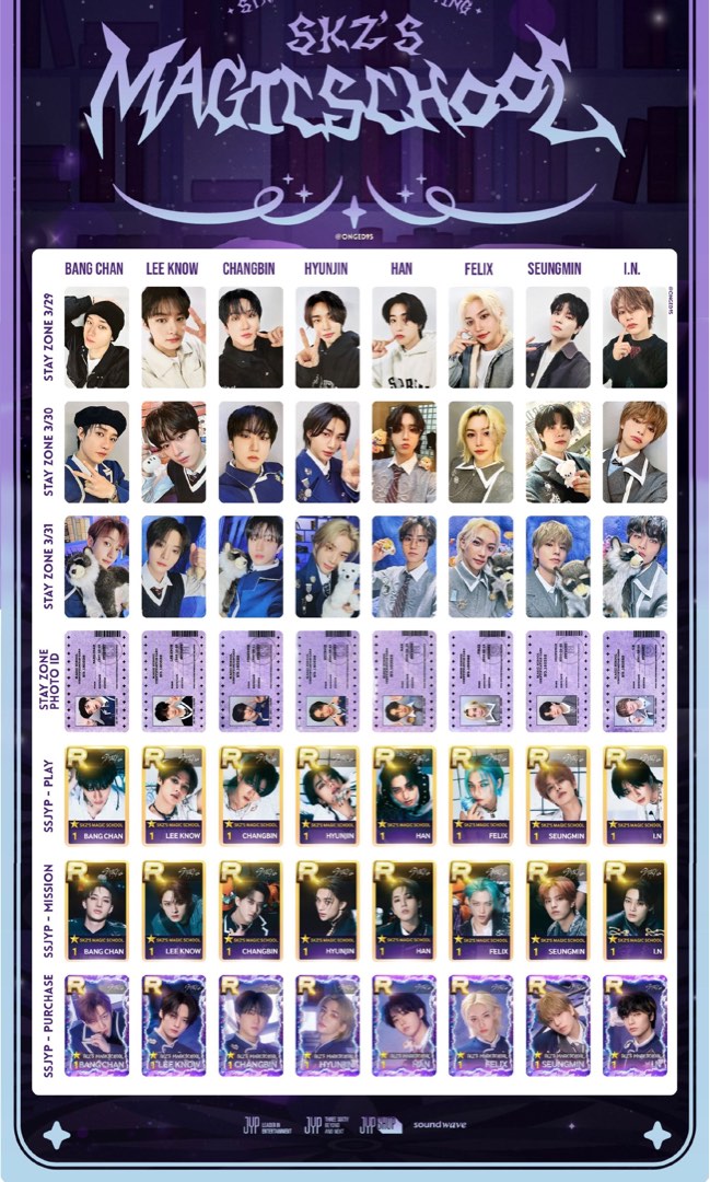 STRAYKIDS SKZ SKZOO MAGIC SCHOOL STAY ZONE POP UP STORE