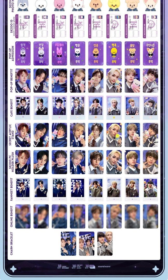 STRAYKIDS SKZ SKZOO MAGIC SCHOOL STAY ZONE POP UP STORE PHOTOCARD