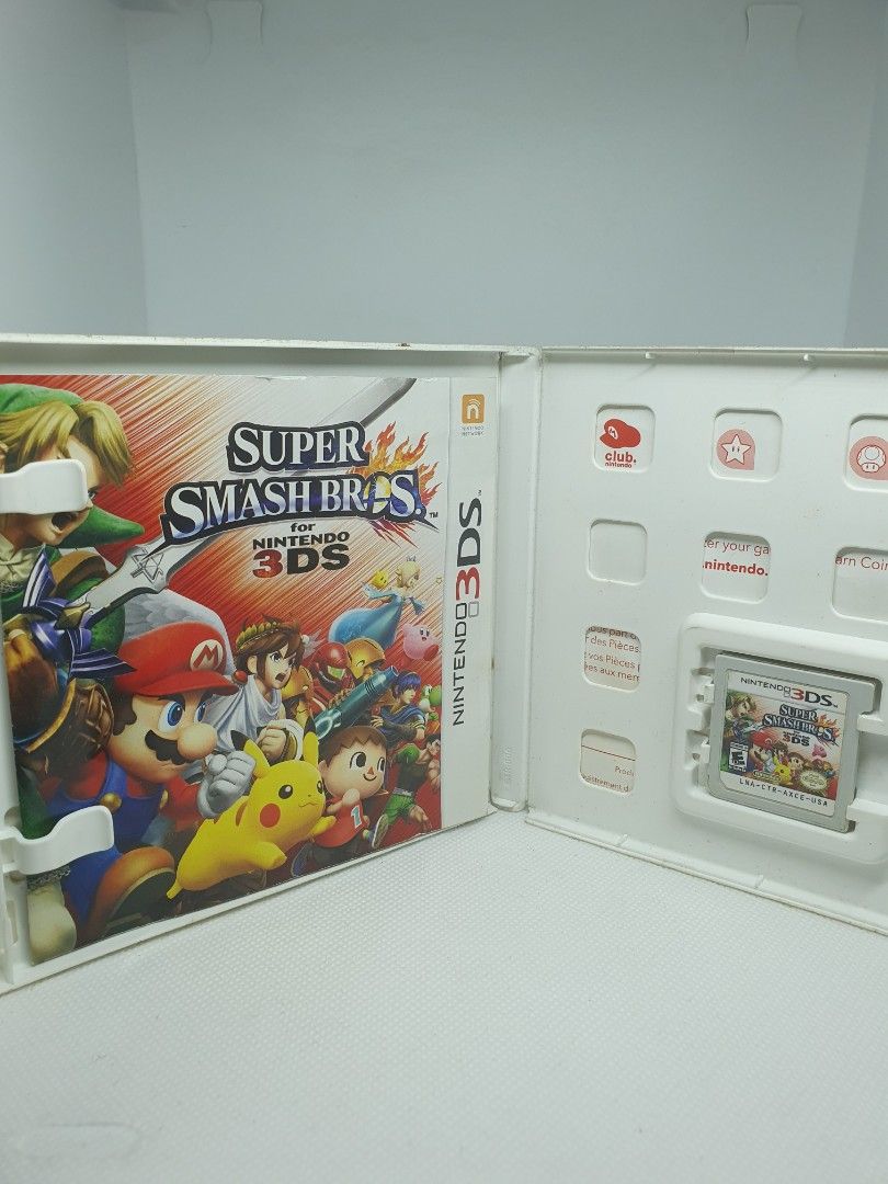 Super Smash Bros 3DS (Nintendo DS) (Category: Nintendo) located in Quezon City. Submitted by itemsforadoption (Listing ID 1311723327, Image 3). Description: Rfs: Its 2024! Happy New Year! Hoping you have a good year ahead of you! If you have questions feel free to send a message. Though I'll most likely be able to reply from 10am to 8pm. Please be patient and understanding. Decluttering games and items that I've picked up or for friends and famil