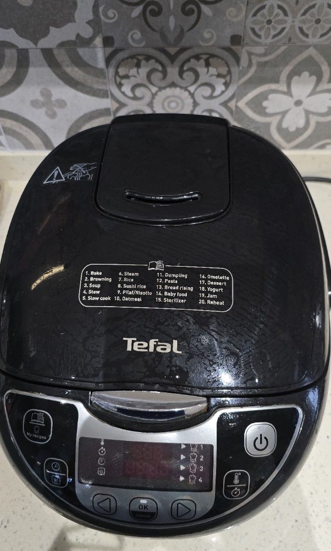 Tefal 25 in 1 r28 rice cooker to let go