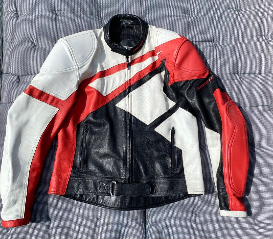 Teknic jacket leather top