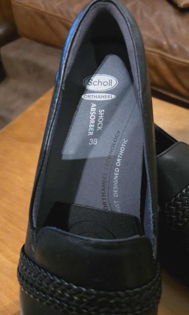 Brand New Scholl Orthaheel Shock Absorber Shoes Size 38
