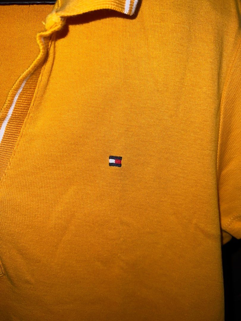 Tommy Hilfiger Yellow Polo Top (Category: Blouses) located in Taguig. Submitted by belabelabela (Listing ID 1311729271, Image 3). Description: 💫 TOMMY HILFIGER POLO TOP 💫 • good as new, no damages • bought from the US • super love this top ! rfs: decluttering.