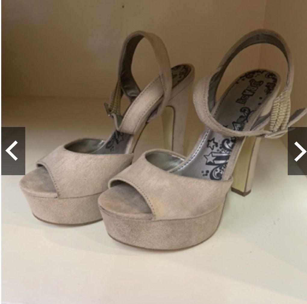 Trash Payless Beige Heels Size 6.5 Women s Fashion Footwear Heels on Carousell
