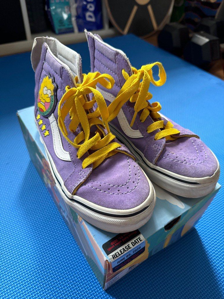 Vans simpsons sk8 hi 2025