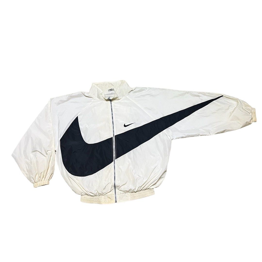 Vintage nike big swoosh jacket cheap