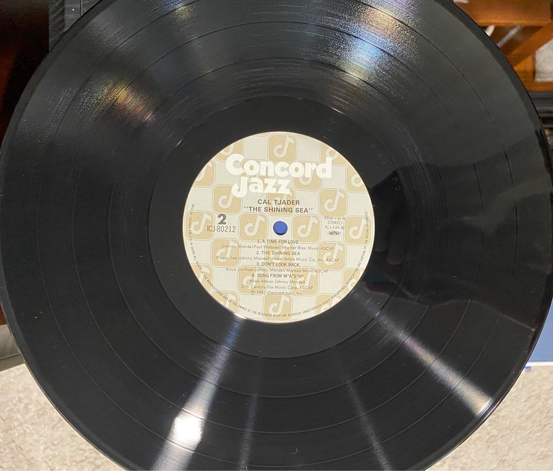 Cal Tjader - The Shining Sea, 1981 Concord Jazz – ICJ-80212 Japan Vinyl + OBI Cal Tjader - The Shining Sea, 1981 Concord Jazz – ICJ-80212 Japan Vinyl + OBI