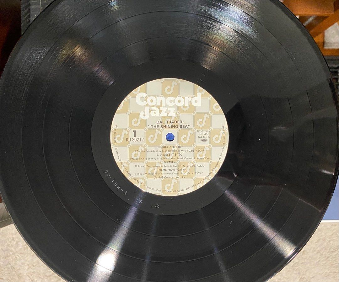 Cal Tjader - The Shining Sea, 1981 Concord Jazz – ICJ-80212 Japan Vinyl + OBI Cal Tjader - The Shining Sea, 1981 Concord Jazz – ICJ-80212 Japan Vinyl + OBI