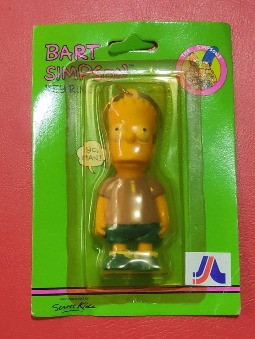 1990 Bart Simpson Key Ring (Category: Character Goods) located in Lipa City. Submitted by mark_collections (Listing ID 1313482903, Image 1). Description: 1990 Bart Simpson Key Ring Mode of Payment: Gcash.