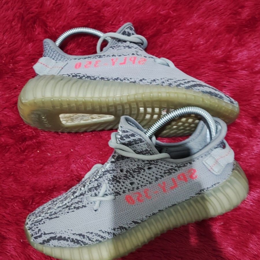 38 ADIDAS YEEZY BOOST 350 V2 ZEBRA A4 284 SEPATU SHOES SECOND THRIFT BEKAS PRELOVED USED f9hVygknAO