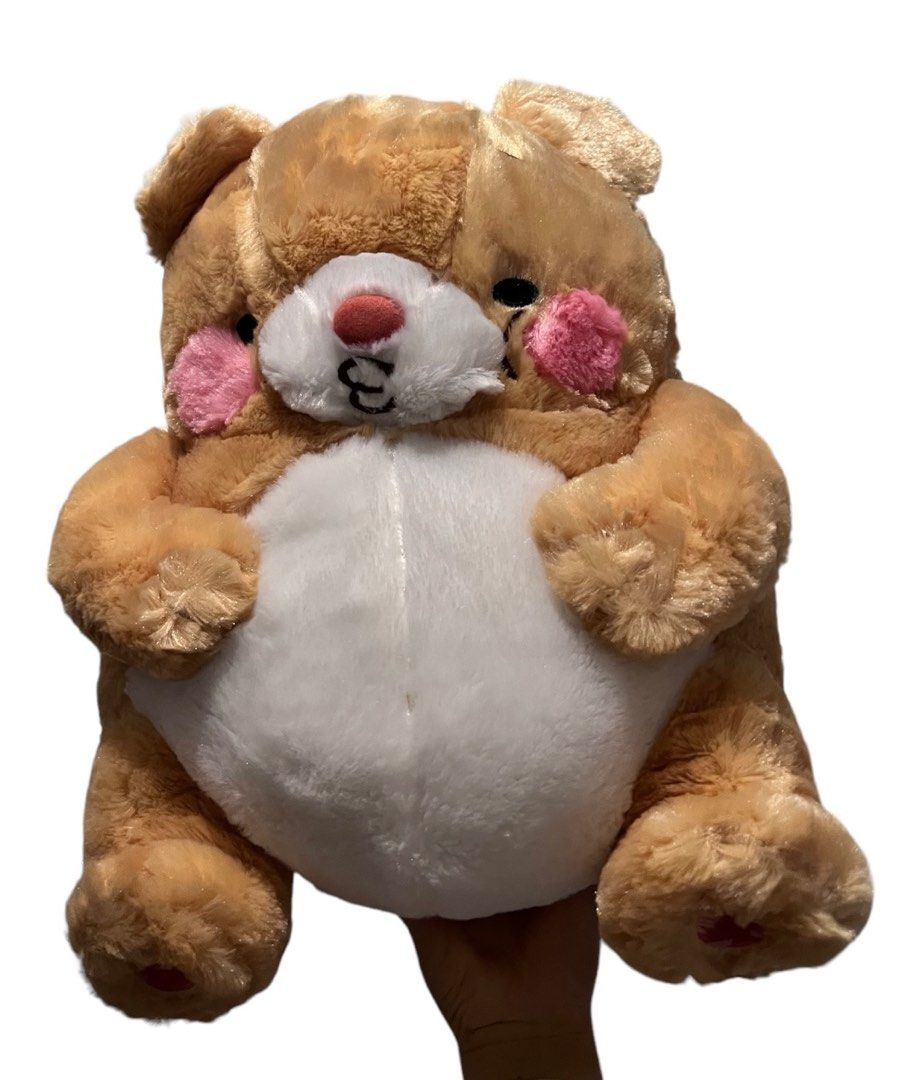 全新面包熊大毛公仔, 興趣及遊戲, 玩具& 遊戲類- Carousell