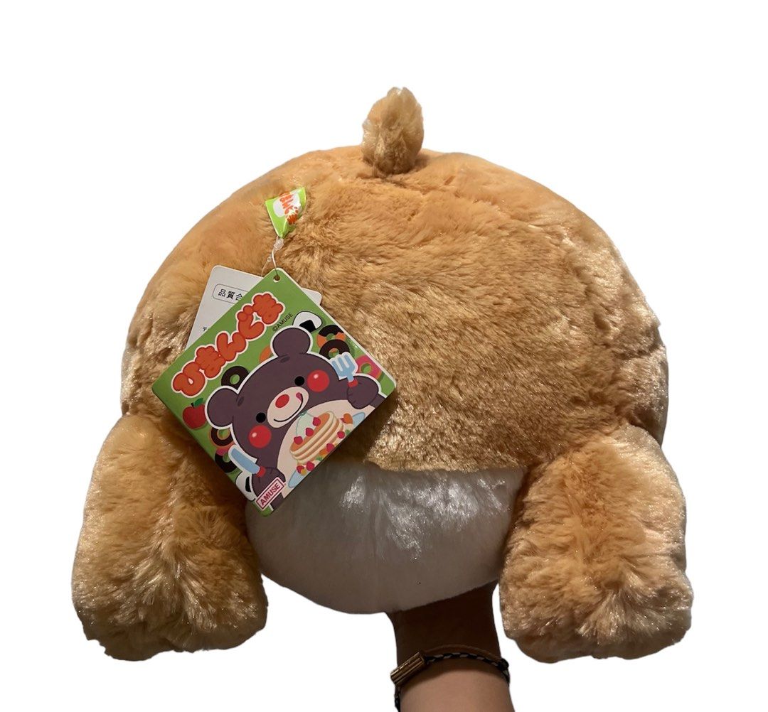 全新面包熊大毛公仔, 興趣及遊戲, 玩具& 遊戲類- Carousell