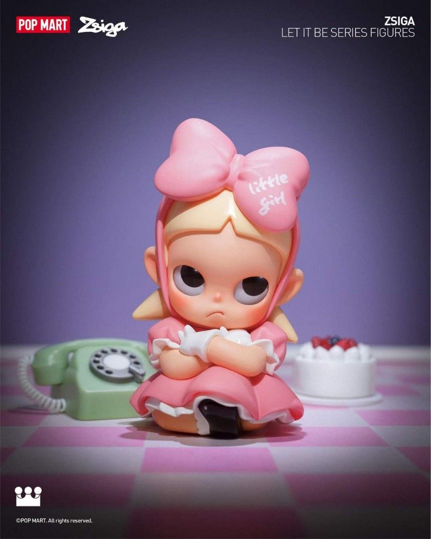 全新未拆袋Pop Mart Zsiga Let it be 允許這一切Not Just Cute