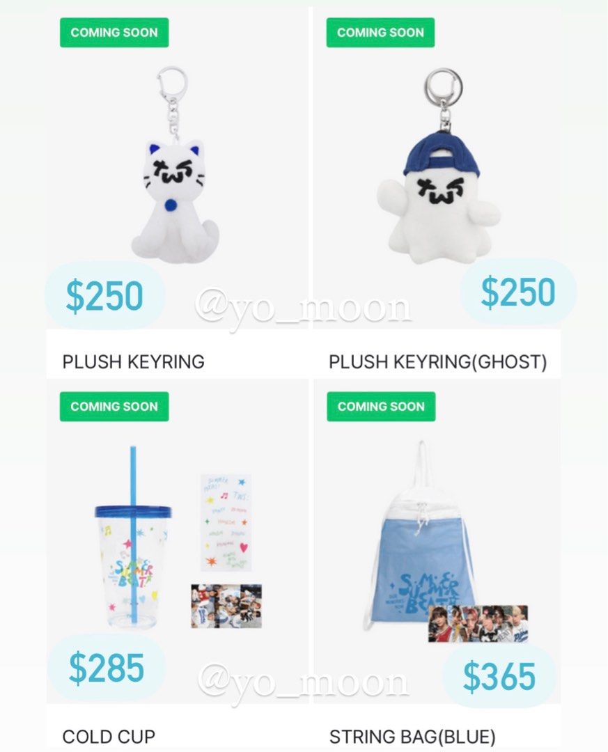 代] TWS SUMMER BEAT週邊✨, 興趣及遊戲, 收藏品及紀念品, 韓流- Carousell