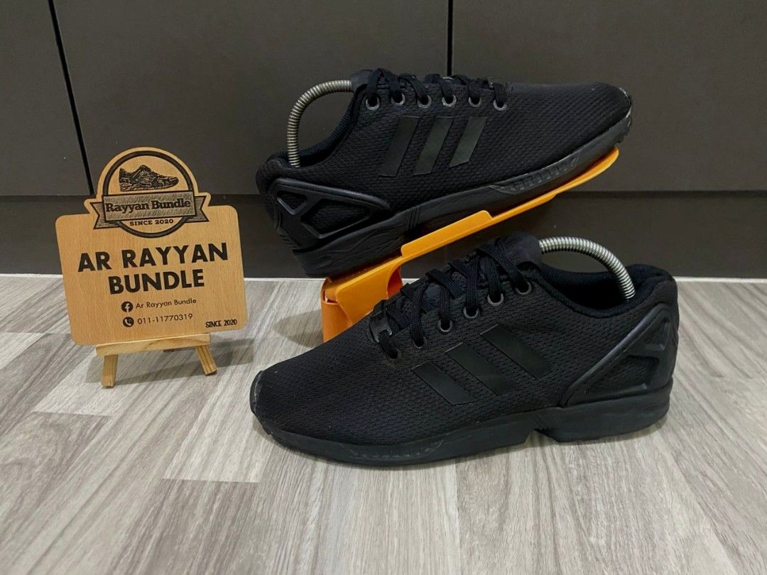 Adidas zx flux triple black uk cheap