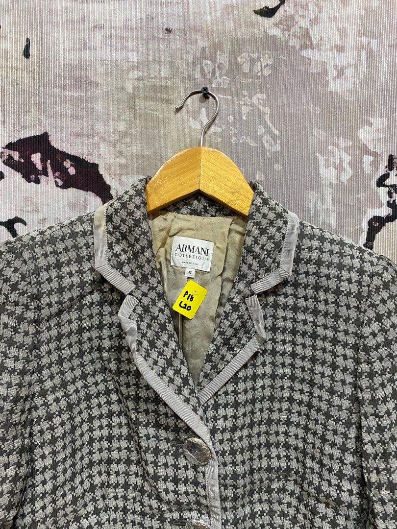 Armani collezioni blazer discount