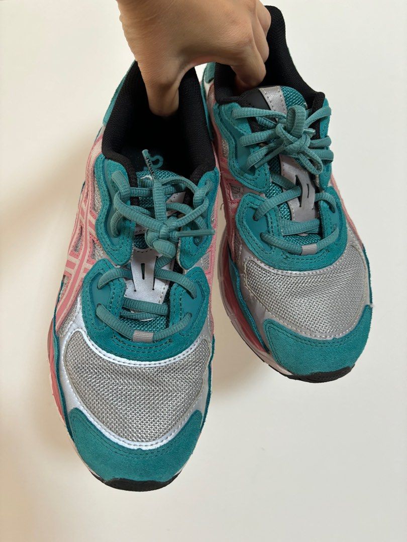 Asics x Awake NY Gel NYC Teal sneakers Men s Fashion Footwear Sneakers on Carousell