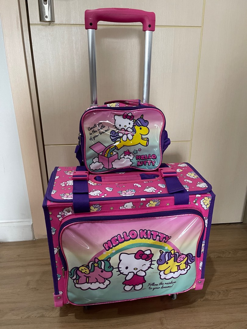 Hello kitty trolley school bag philippines discount