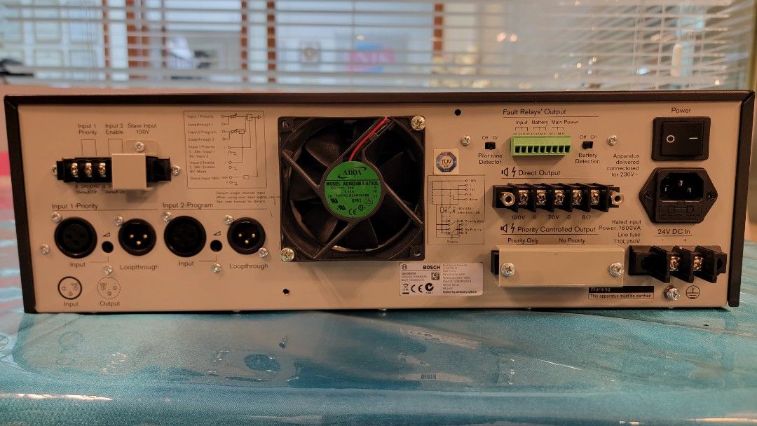 Bosch Security systems Power Amplifier, Audio, Soundbars, Speakers