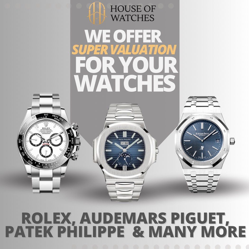 Buying in all Used New Rolex Audemars Piguet Patek Philippe Cartier Tudor Omega and many other brands