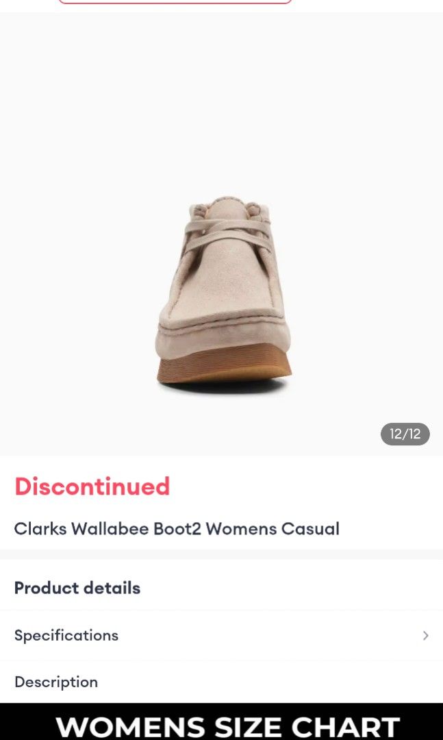 Clarks wallabee size chart new arrivals