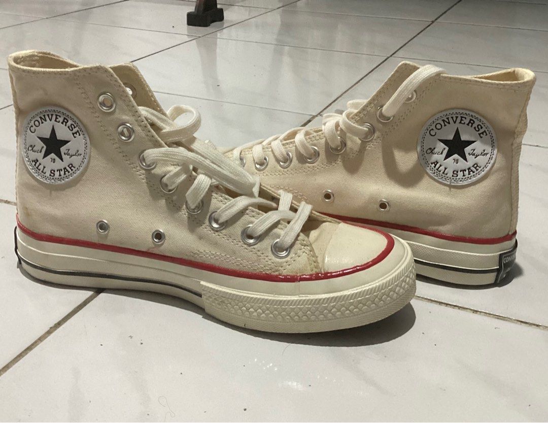converse shoes chuck taylor 70 broken white Fesyen Wanita Sepatu di Carousell