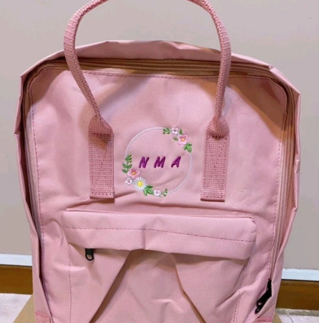 Embroider name on backpack clearance