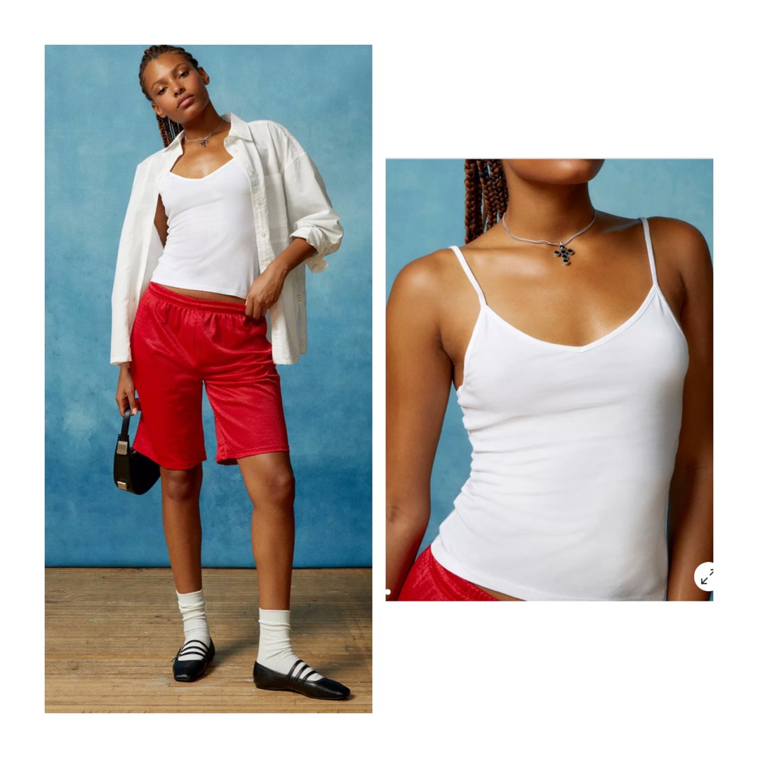 Dream Vneck Cami Tank BOG URBAN OUTFITTERS Brand Women s Fashion Tops Sleeveless on Carousell