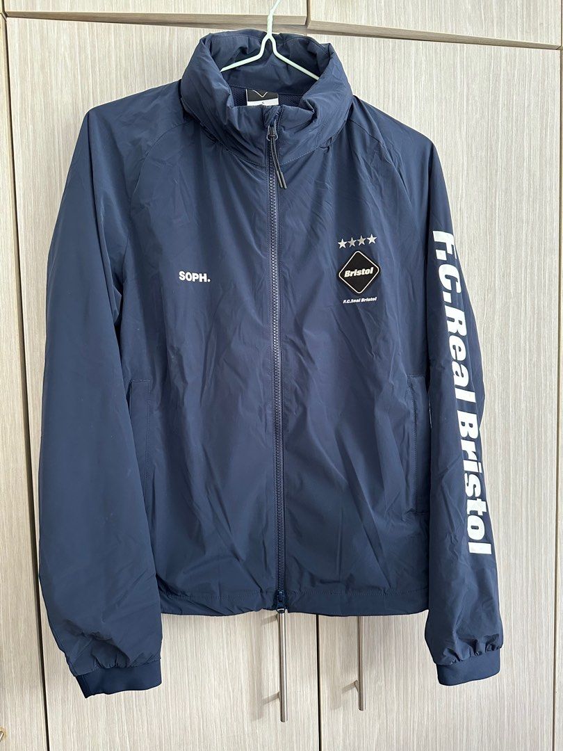 ウェア Bristol WARM UP JACKET NAVY L 0450-Chillbreaker-